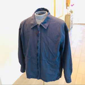 Y2K Tonino Lamborghini navy windbreaker activewear EC